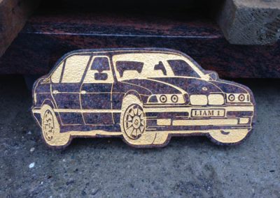 Car Plaque 3d
