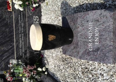 Pint on sloped Block